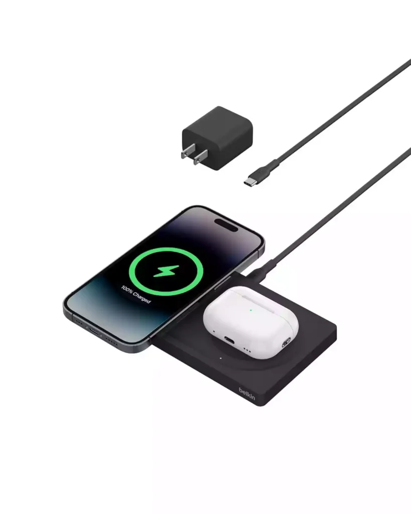 3. Belkin BoostCharge Pro 2-in-1 Wireless Charger