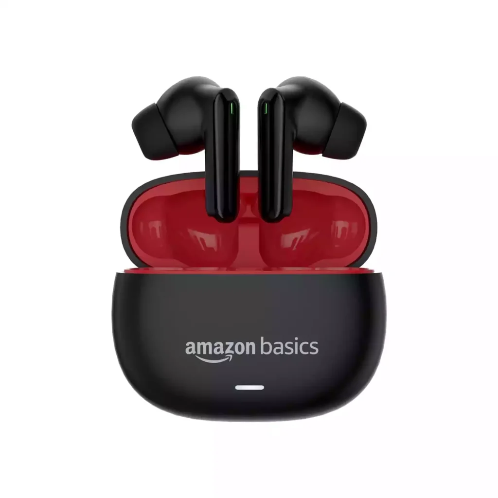 Amazon Basics True Wireless In-Ear Earbuds with Mic