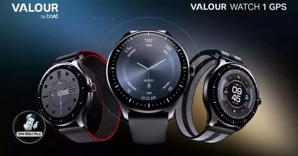 boat valour watch 1 gps launched